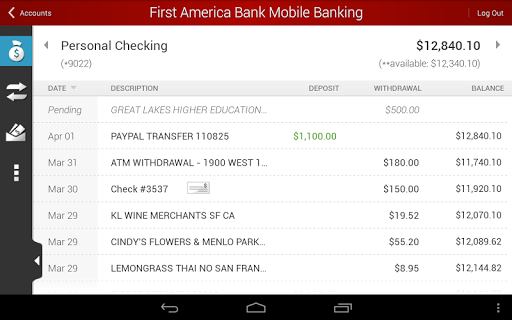 【免費財經App】First America Bank Mobile-APP點子