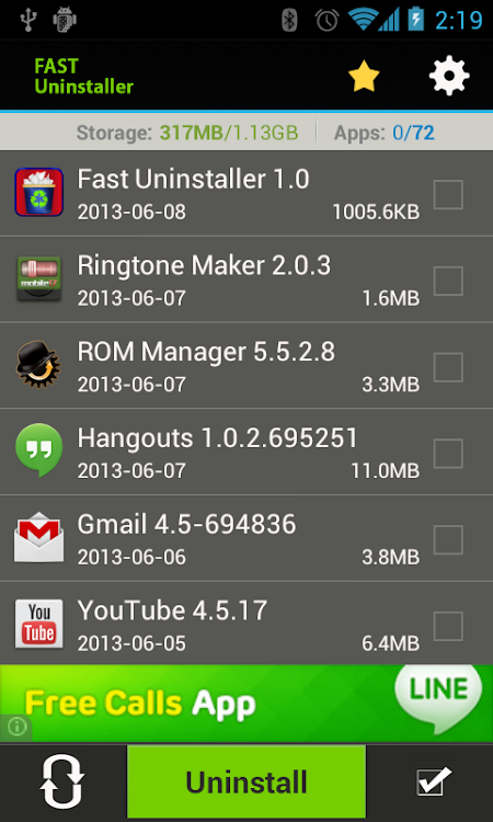 Быстрые приложения android
