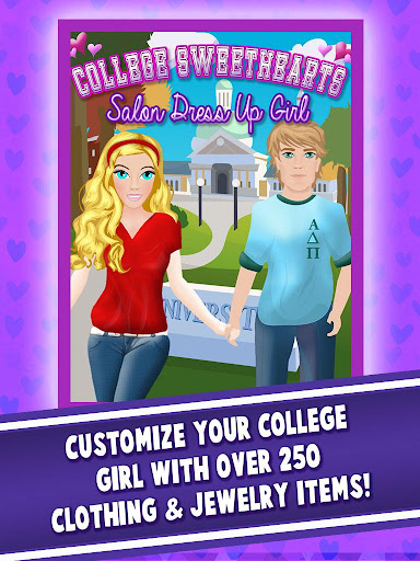 【免費家庭片App】College Girl - Dress Up Salon-APP點子