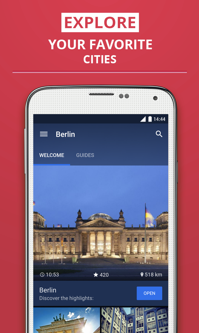 Berlin Premium Guide Screen 1