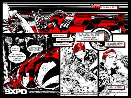 【免費動作App】SXPD The Comicbook Game Hybrid-APP點子