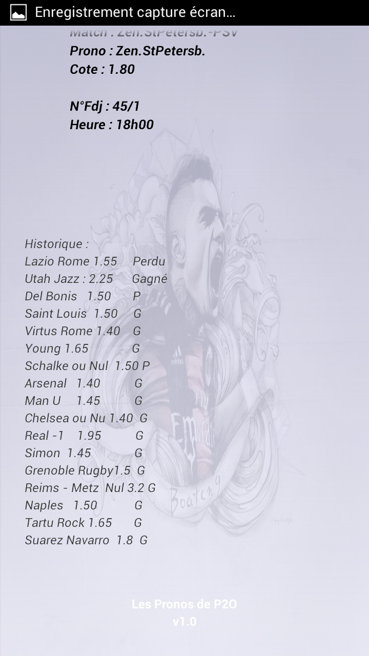 Boateng Pronostic Screen 2