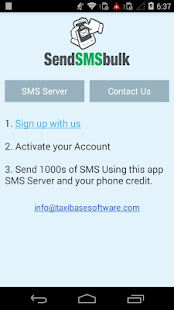 Send bulk SMS Text message Screenshots 2