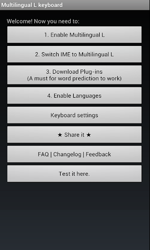 Multilingual L Keyboard Free
