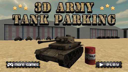 3D Army Tank Parking