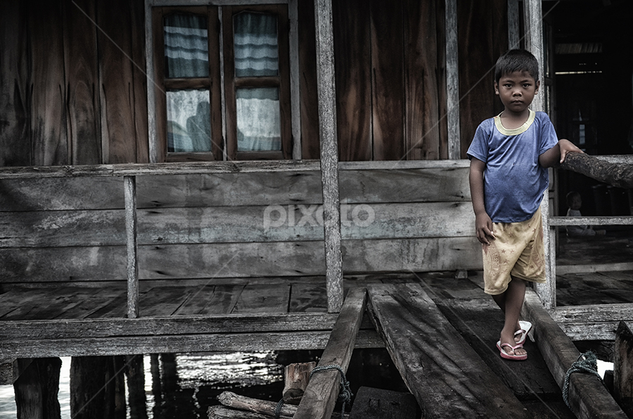 BAJAU CHILD by Mohamad Halid - Babies & Children Child Portraits