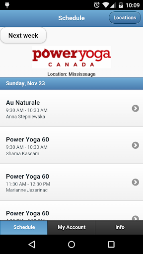 Power Yoga Canada Mississauga