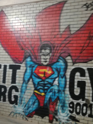 Superman Mural