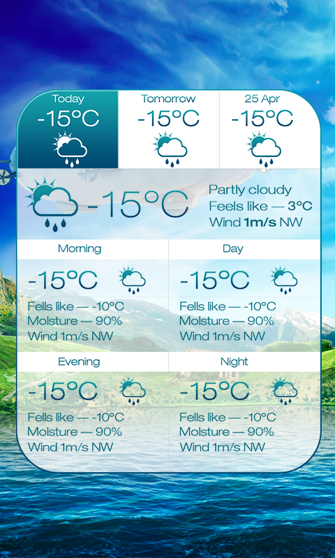 Beautiful Seasons Weather HD - screenshot