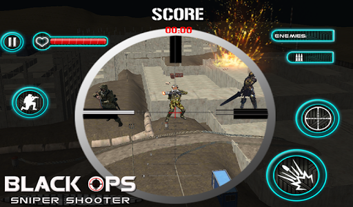 【免費動作App】Black Ops Sniper Shooter-APP點子