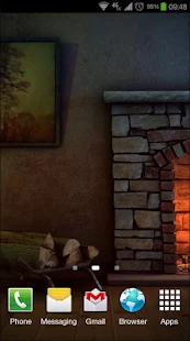 Fireplace 3D Pro lwp - screenshot thumbnail