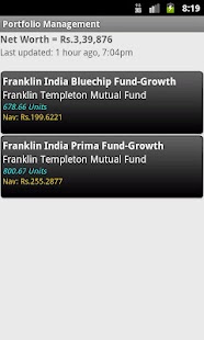 Indian Mutual Funds Tracker