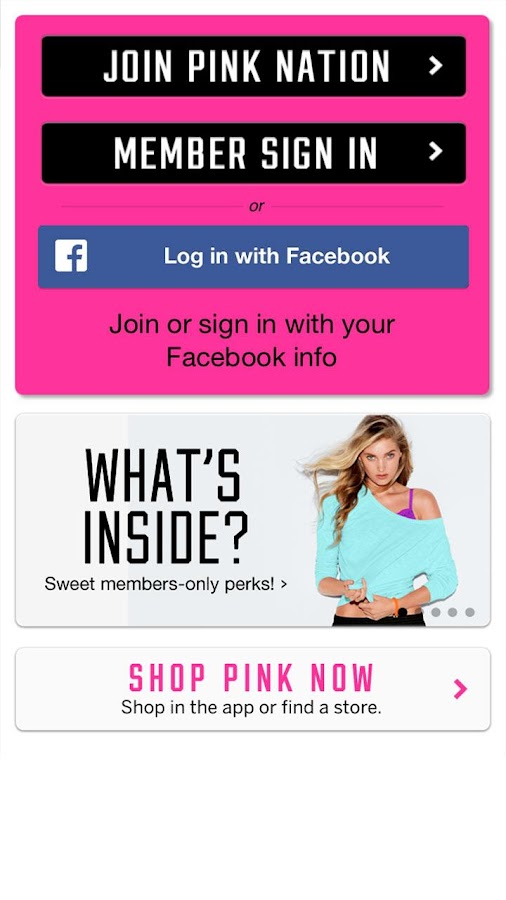 PINK Nation Android Apps on Google Play