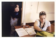 Roderick en zijn klasgenoot Ernestine