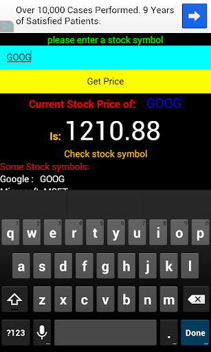 Stock Checker - Realtime Stock