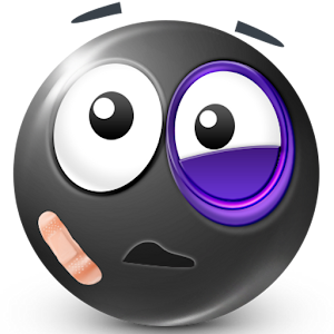 Black Smileys by Emoji World ™ logo