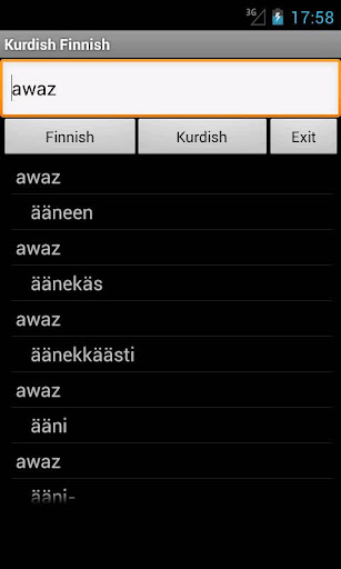 【免費旅遊App】Finnish Kurdish Dictionary-APP點子