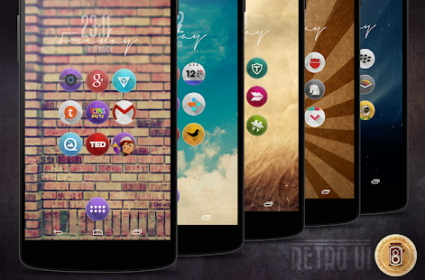 Retro UI - Icon Pack screenshot