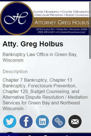 Atty. Gregory A. Holbus