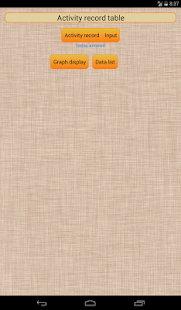 Activity record table / free Screenshots 4