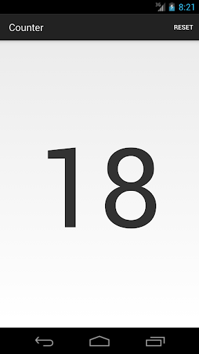 【免費生產應用App】Counter-APP點子