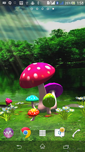 3D Mushroom Live Wallpaper New - Apps on Google Play