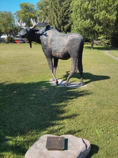Moose Memorial Sculpture