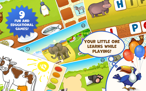 【免費教育App】Zoo Playground: Kids game set-APP點子