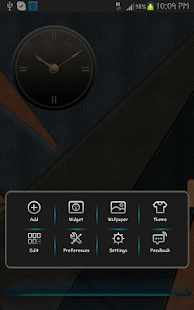 Next Launcher Leather 3D Theme - screenshot thumbnail
