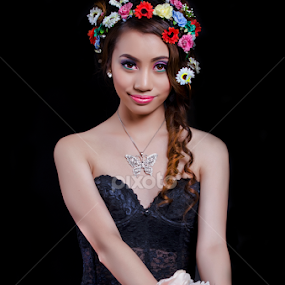 Girl in Color by Tristan Joseph Escarlan - People Portraits of Women