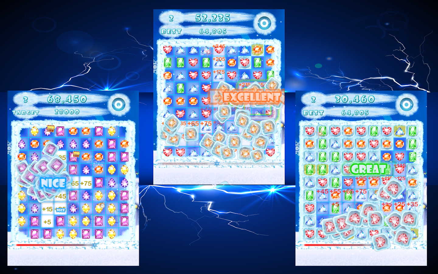 Congelés Jewels Dash - screenshot