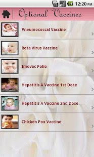 Vaccination Chart