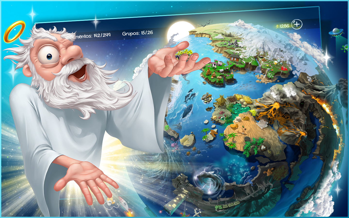 Doodle God™ HD: captura de tela