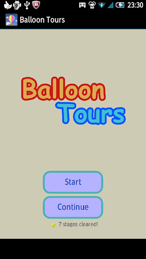 Balloon Tours - scrolling game