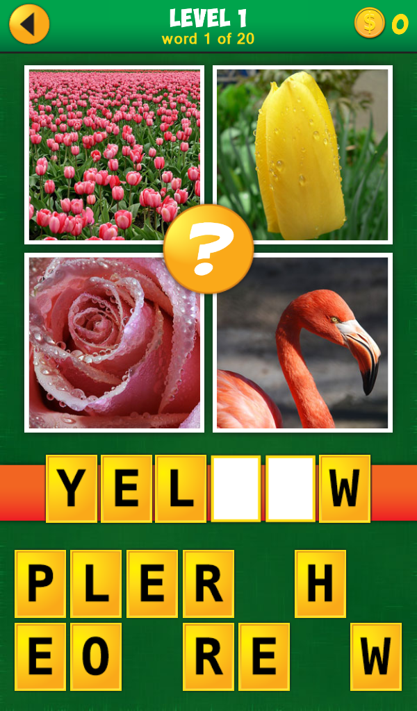 Android application 4 Pics 1 Odd screenshort