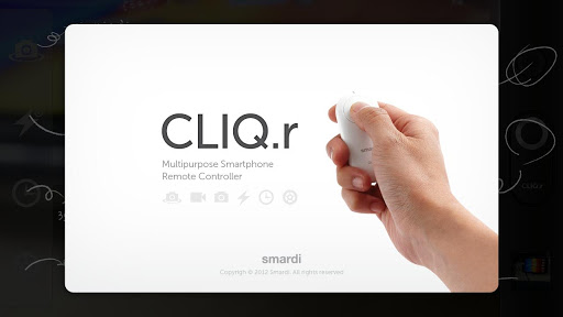 CLIQ.r 리모컨 원거리 사진촬영