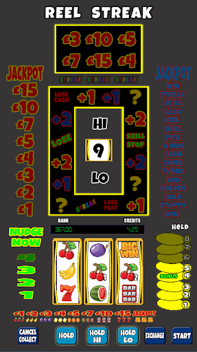 Reel Streak FREE Fruit Machine