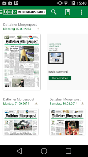 【免費新聞App】Medienhaus Bauer ePaper-APP點子