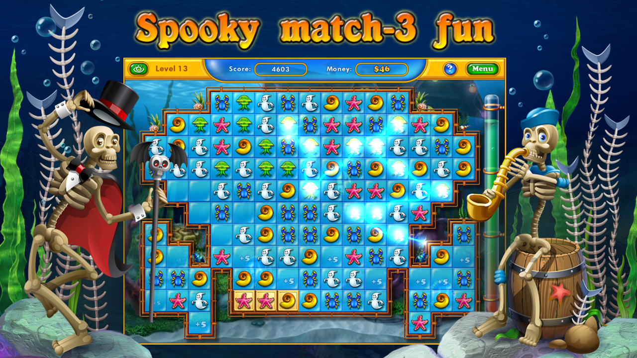 Fishdom Spooky HD - screenshot