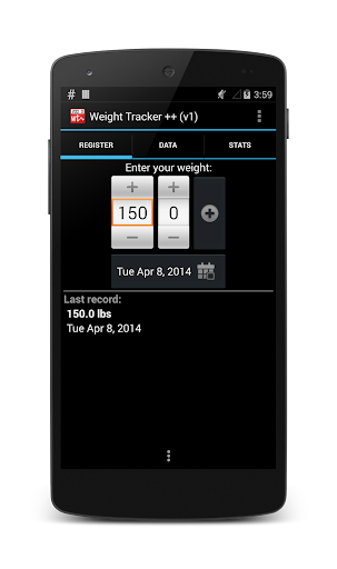Weight Tracker ++ ver 1