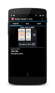 Lastest Weight Tracker ++ (ver 1) APK for PC