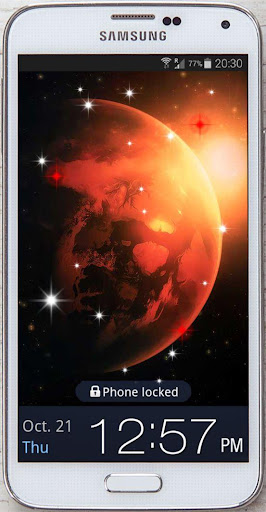 Galaxy Photo HD live wallpaper