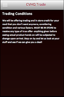 Lastest CVHQ Trade APK for PC