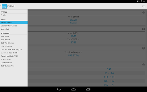 【免費健康App】FitMath - Fitness Calculator-APP點子