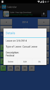 Leave Manager Screenshots 10