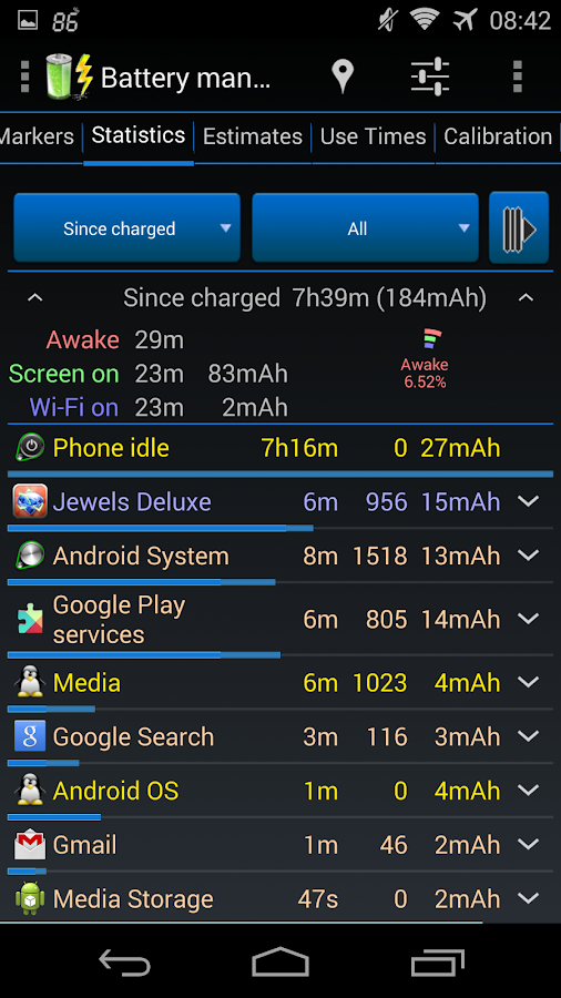    3C Battery Monitor Widget Pro- screenshot  