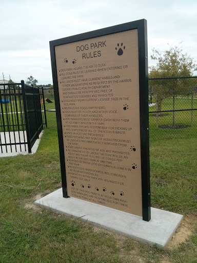 Westwillow Dog Park Rules