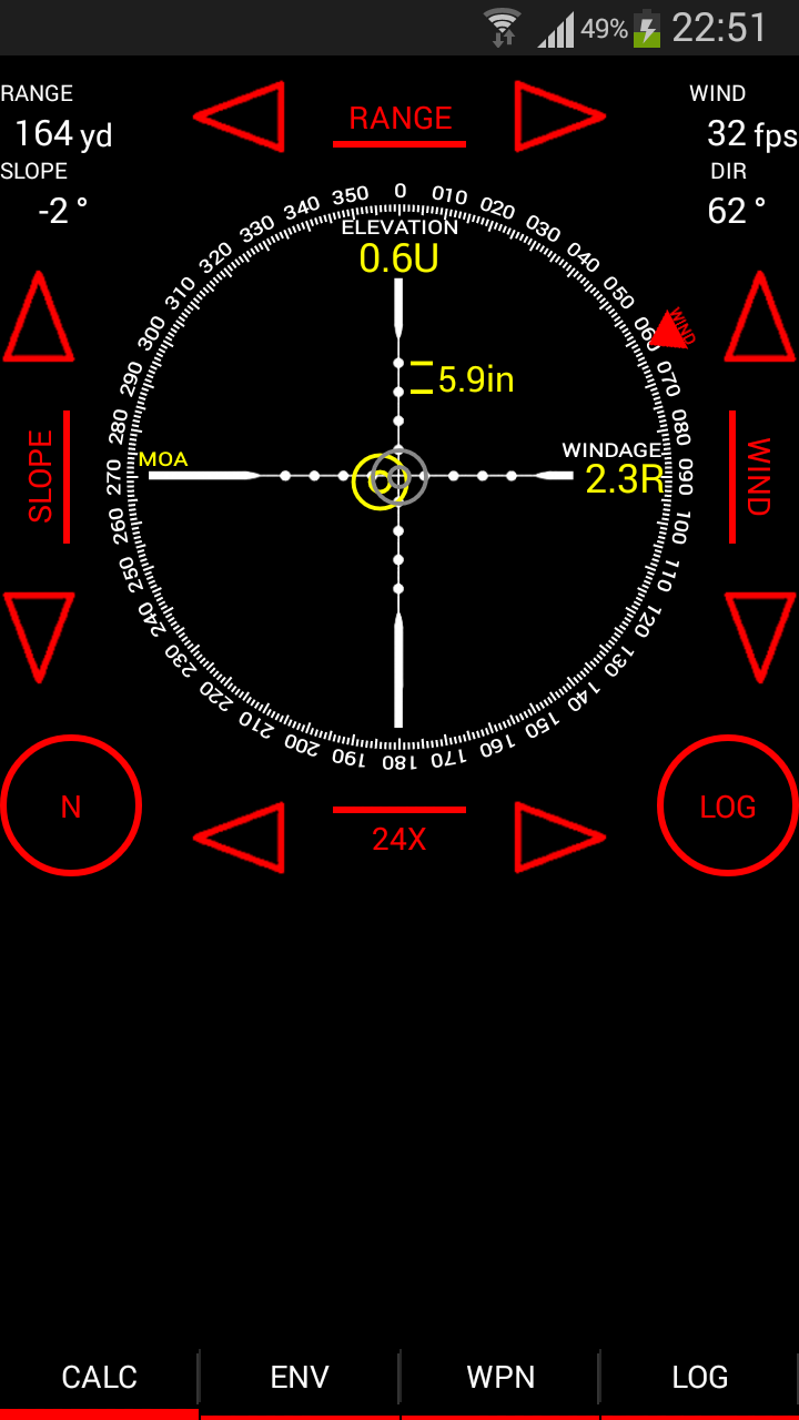 Sniper Calculator Free Screen 1