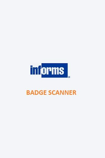 INFORMS Badge Scanner