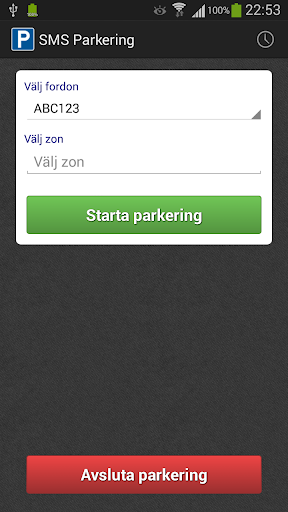 SMS Parkering